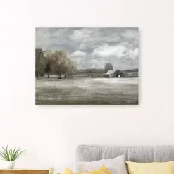 Kirklands Home Still Country Quiet Canvas Art Print, 48x36 in. Gray Hot