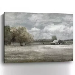 Kirklands Home Still Country Quiet Canvas Art Print, 48x36 in. Gray Hot