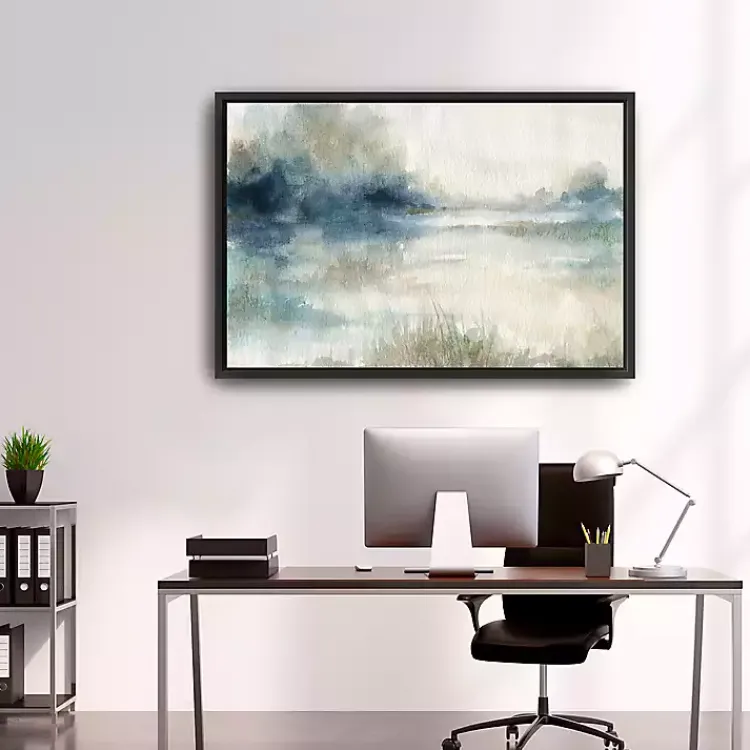 Kirklands Home Still Evening Waters II Framed Giclee Canvas Print
