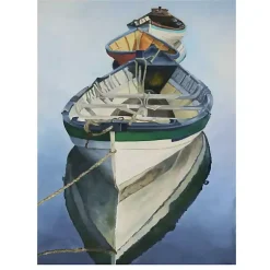 Kirklands Home Still Waters Outdoor Canvas Art Print Blue Online