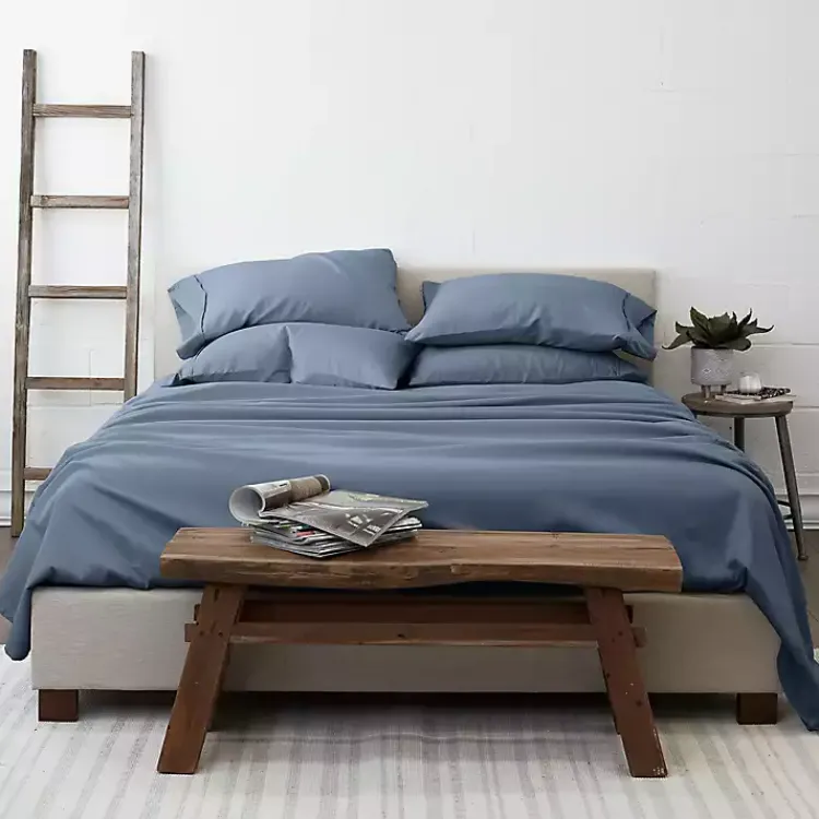Kirklands Home Stone 4-pc. Twin Sheet Set Blue Sale
