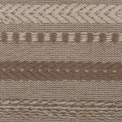 Kirklands Home Stone Braided Stripe Table Runner, 108 in. Brown Discount