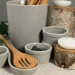 Kirklands Home Stone Katy 6-pc. Kitchen Accessories Set Gray Sale