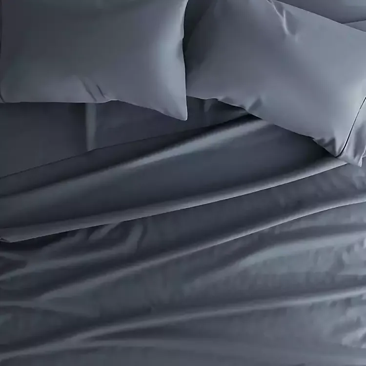 Kirklands Home Stone Ultra Soft 4-pc. Full Sheet Set Gray New