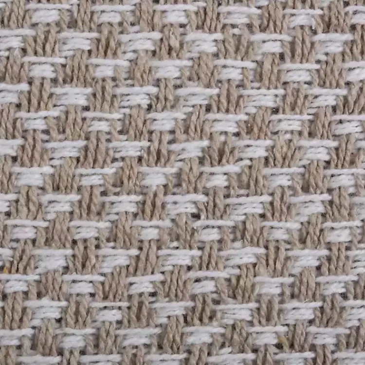 Kirklands Home Stone Woven Table Runner, 72 in. Tan Sale