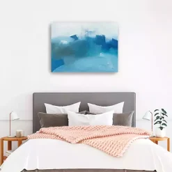 Kirklands Home Stormy Seas Canvas Art Print Blue Sale