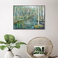 Kirklands Home Streaming Framed Canvas Art Print Outlet