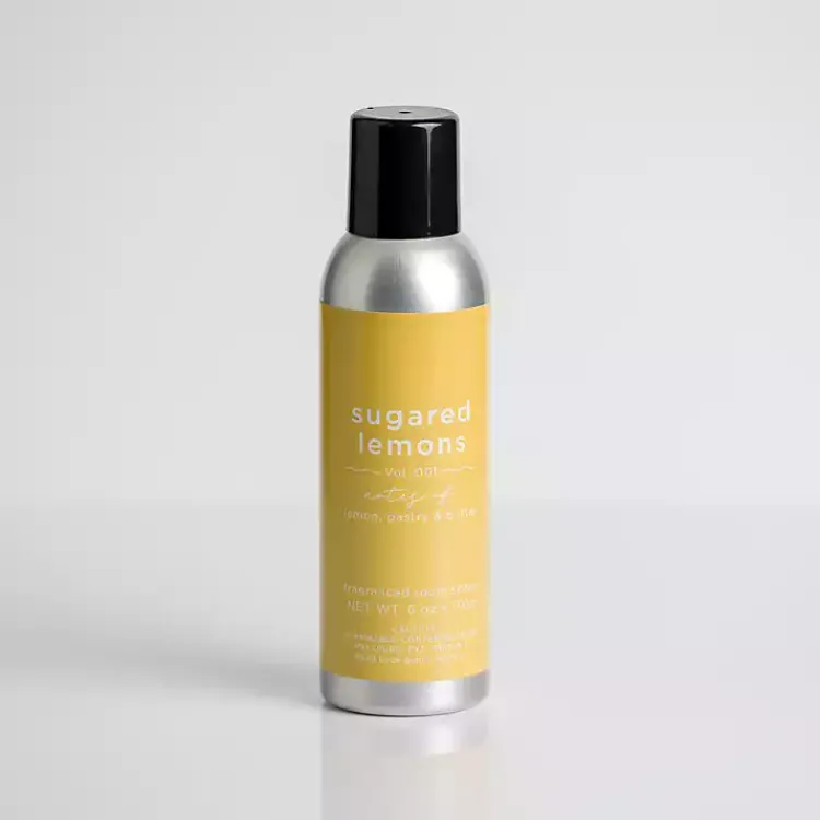 Home Fragrance>Kirklands Home Sugared Lemons Room Spray Yellow