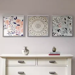 Kirklands Home Summer Bliss Framed Art Prints, Set of 3 Clearance