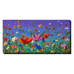 Kirklands Home Summer Floral Recital Canvas Art Print Multi