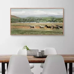 Kirklands Home Summer Herd Framed Canvas Art Print Online
