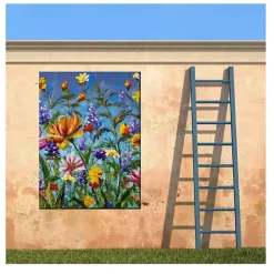 Kirklands Home Summer Heyday Outdoor Canvas Art Print