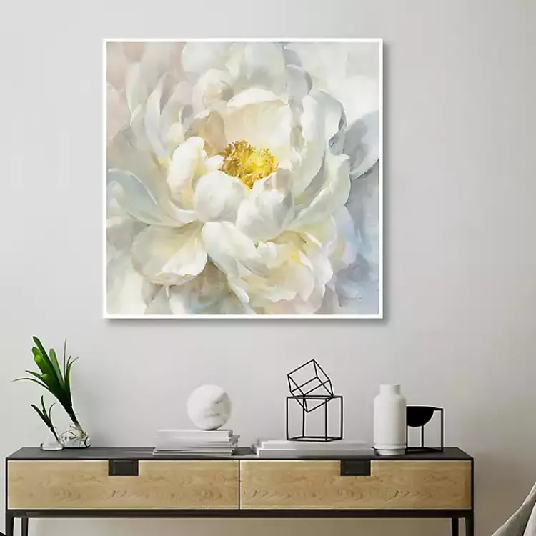 Kirklands Home Summer Joy I Framed Canvas Art Print White Discount