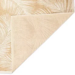 Kirklands Home Sunlight Palm Leaves Outdoor Area Rug, 6x9 Clearance