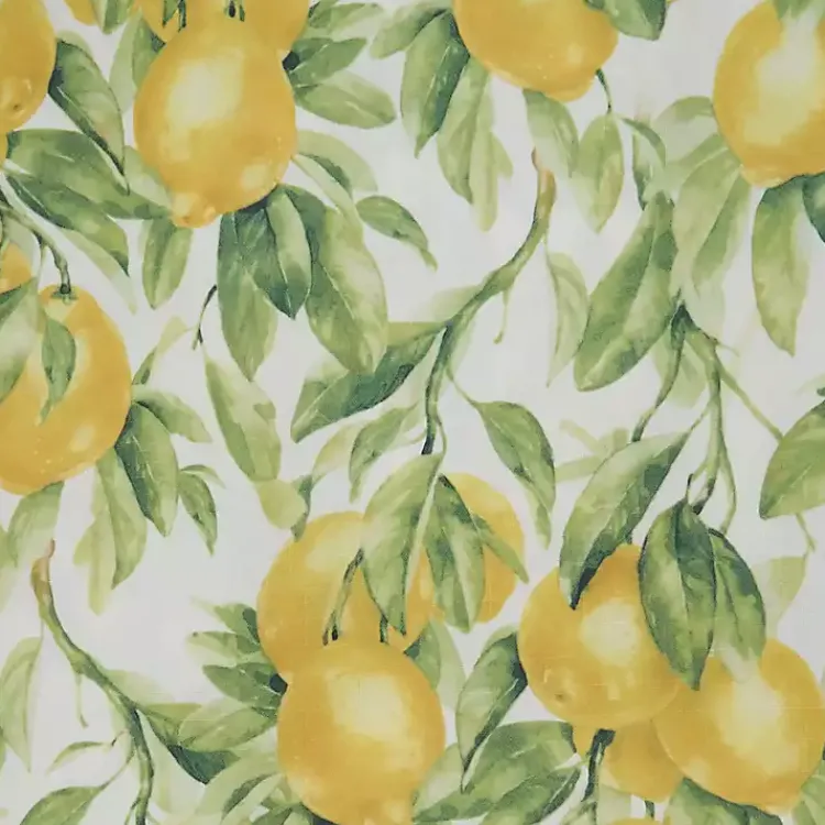 Kirklands Home Sunny Lemon Print Table Runner Best