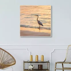 Kirklands Home Sunset Shore Framed Canvas Art Print Sale