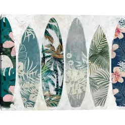 Kirklands Home Surf Patterns Canvas Art Print Multi Online