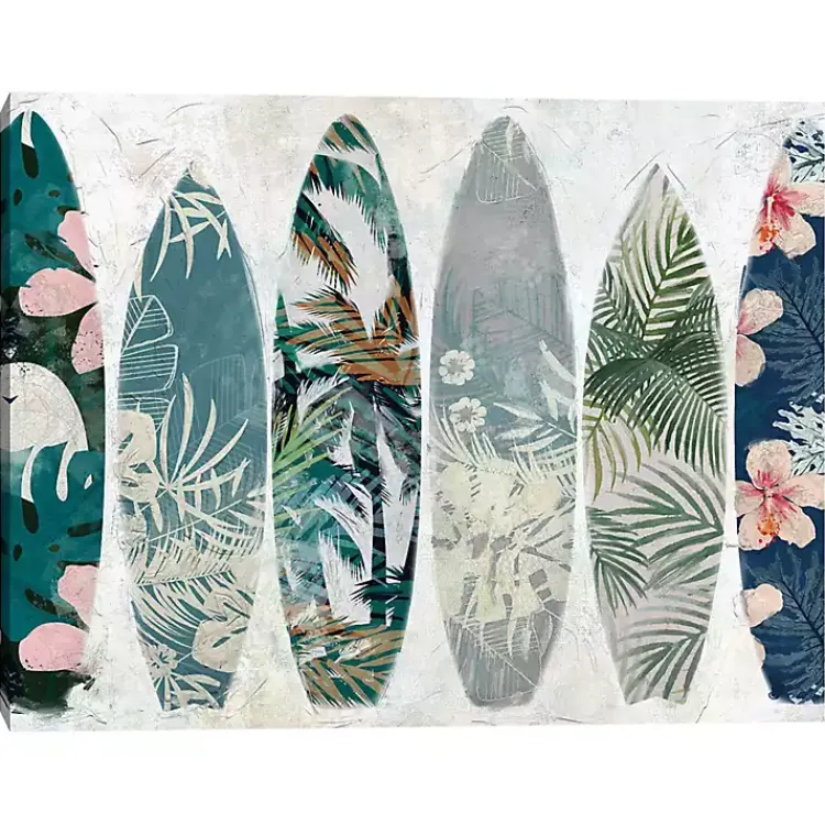 Kirklands Home Surf Patterns Canvas Art Print Multi Online