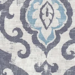 Kirklands Home Suri Blue Swoop Accent Chair Outlet