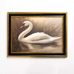 Kirklands Home Swan Lake Framed Art Print Online