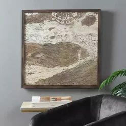 Kirklands Home Swept Away I Shadowbox Wall Plaque Outlet