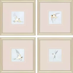 Kirklands Home Swift Birds Framed Art Prints, Set of 4 Sale