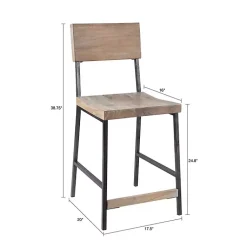 Kirklands Home Tacoma Counter Stool Tan Sale