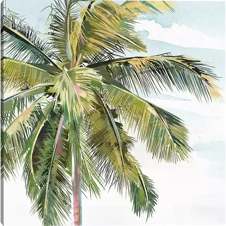 Kirklands Home Tall Palm Canvas Art Print, 35x35 in. New