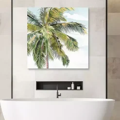 Kirklands Home Tall Palm Canvas Art Print, 35x35 in. New