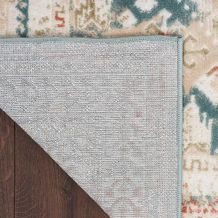 Kirklands Home Talula Teal Bohemian Vintage Area Rug, 5x7 Online