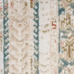 Kirklands Home Talula Teal Bohemian Vintage Area Rug, 5x7 Online