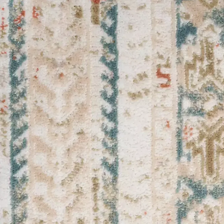 Kirklands Home Talula Teal Bohemian Vintage Area Rug, 5x7 Online