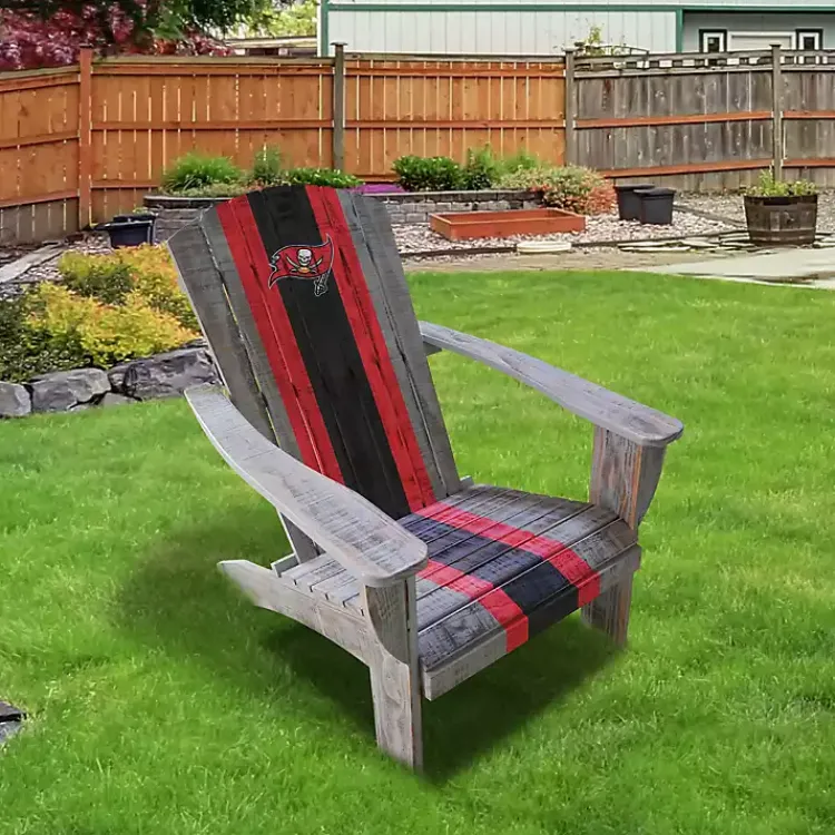 Kirklands Home Tampa Bay Buccaneers Adirondack Outdoor Chair Brown Hot