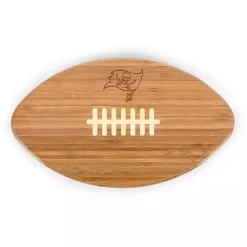 Kirklands Home Tampa Bay Buccaneers Bamboo Football Cutting Board Tan Discount