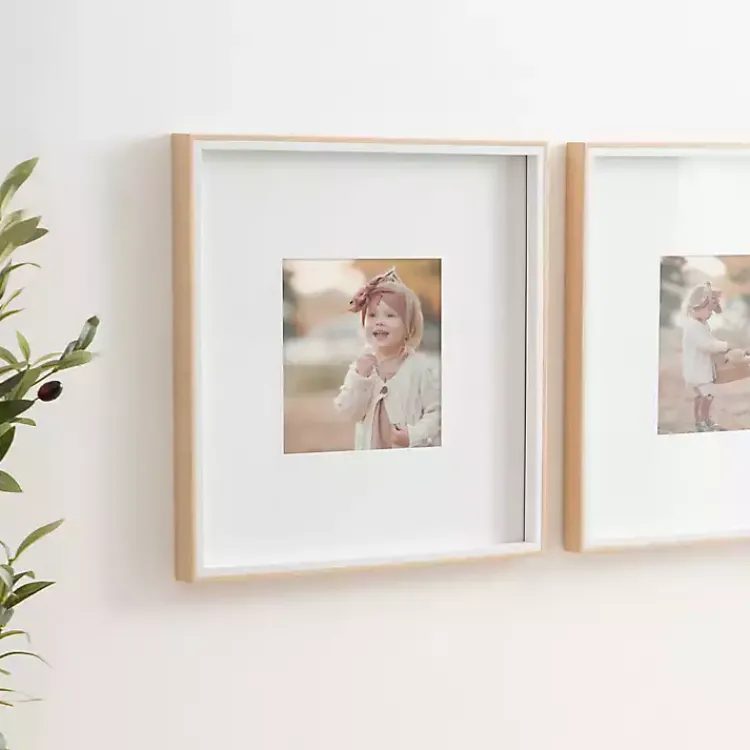 Kirklands Home Tan & White Gibson 3-pc. Gallery Wall Frame Set