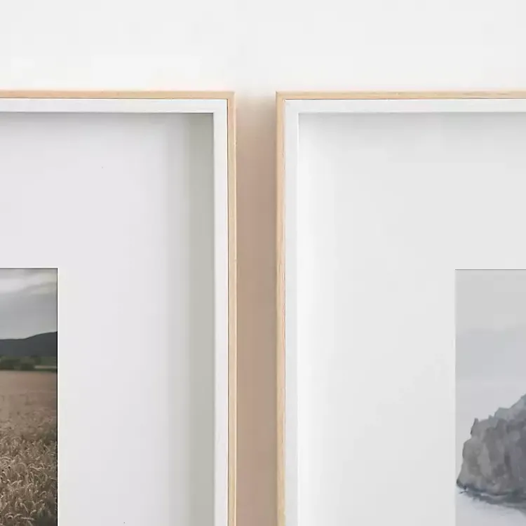 Kirklands Home Tan & White Gibson 3-pc. Gallery Wall Frame Set