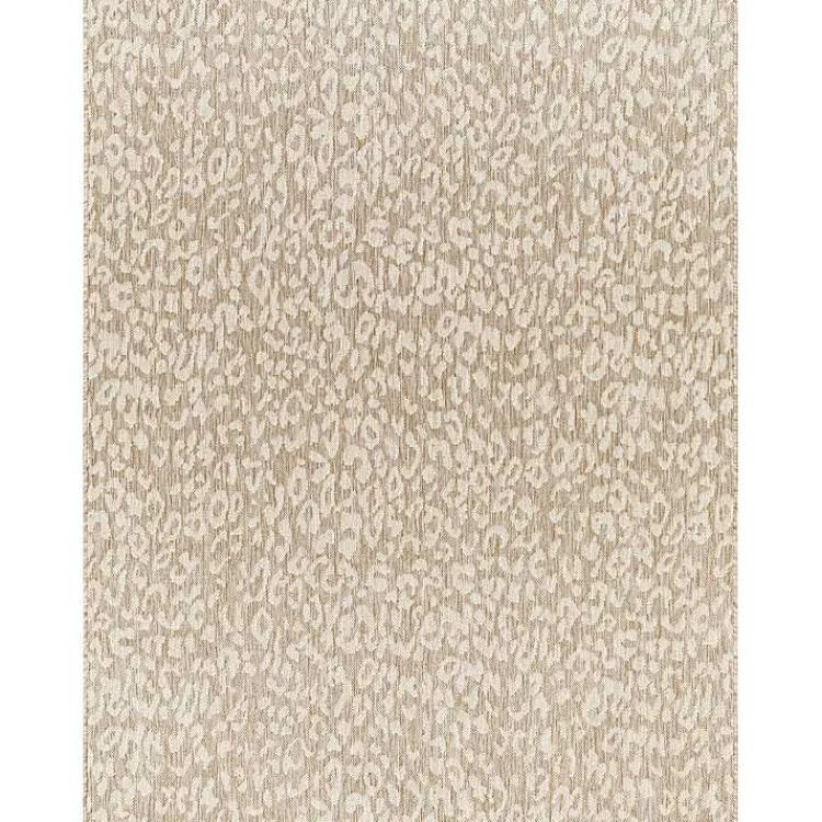 Kirklands Home Tan Amur Outdoor Rug, 9x12 Sale