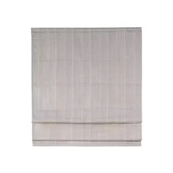 Kirklands Home Basketweave Cordless Roman Shade, 33 in. Tan Clearance