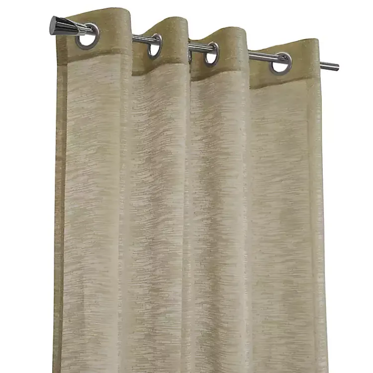 Kirklands Home Boucle Sheer Single Curtain Panel, 63 in. Tan Online
