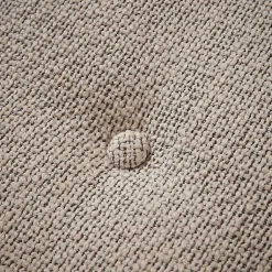 Kirklands Home Button Tufted Wood Bench Tan Sale