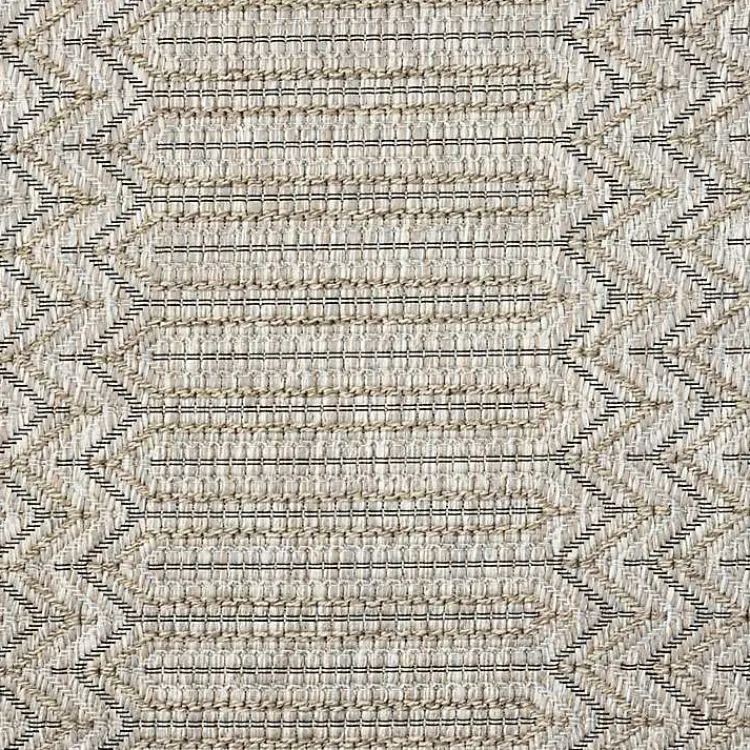 Kirklands Home Chevron Indoor/Outdoor Area Rug, 7x9 Tan Sale