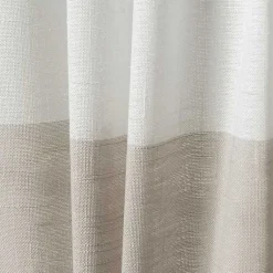 Kirklands Home Tan Deena Curtain Panel Set, 84 in. Hot