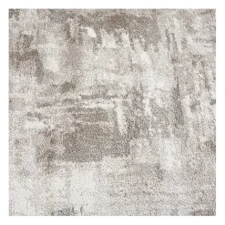 Kirklands Home Tan Edward Abstract Area Rug, 5x7 Clearance