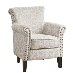 Kirklands Home Fretwork Accent Club Chair Tan Clearance