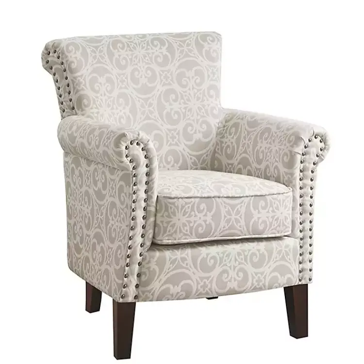 Kirklands Home Fretwork Accent Club Chair Tan Clearance