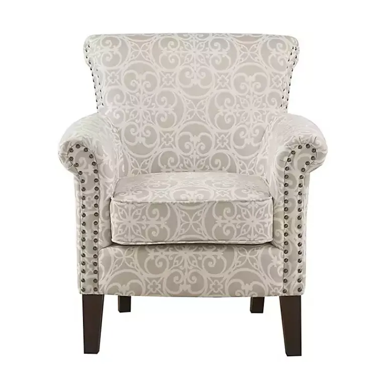 Kirklands Home Fretwork Accent Club Chair Tan Clearance