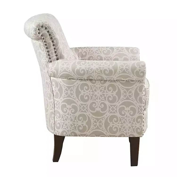 Kirklands Home Fretwork Accent Club Chair Tan Clearance