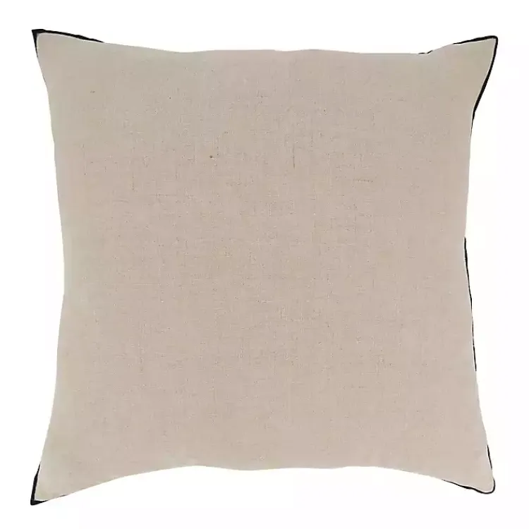 Pillows>Kirklands Home Fringe Diamond Throw Pillow Cover Tan