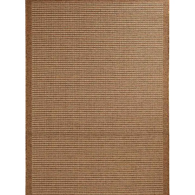 Kirklands Home Gather Indoor/Outdoor Area Rug, 5x7 Tan Sale