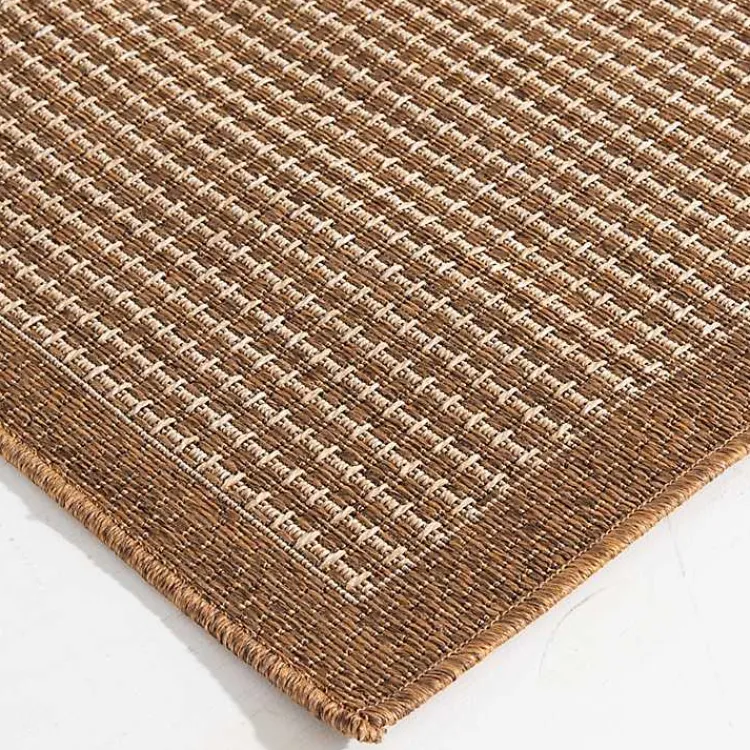 Kirklands Home Gather Indoor/Outdoor Area Rug, 5x7 Tan Sale